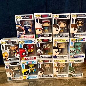 Funko Pop Vinyl Figures Collection - Multicolor